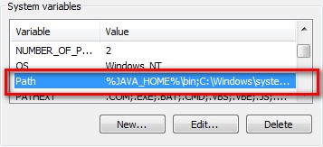Java Path Variable